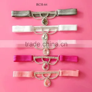2015 Hot Selling Factory Price Pearl and Rhinestone Connector Decoration Headwear (RCH-64) thumbnail-1