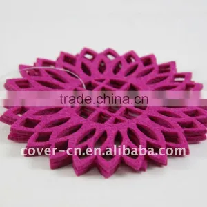 Music Customized Pvc Tea Cup Coaster for Decoration thumbnail-1