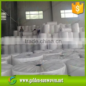 White Color 15gsm Special Width Small Non-woven Rolls Spunbond Nonwoven Fabric/s/ss/sss pp Non Woven Fabrics Roll thumbnail-3