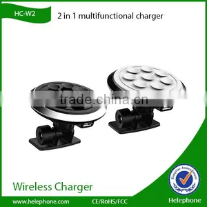 Portable in Car Sucker Phone Holder Oem Logo Wireless Charger thumbnail-5