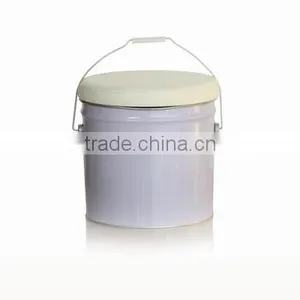 Custom Made Factory Round Storage Metal Bucket Design Storage Stools Storage Ottomans thumbnail-6