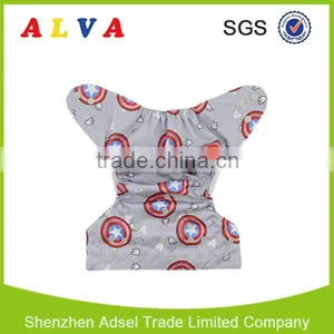 Alva 2016 Environmental Washable Printed Patterns Diaper Cover Adult Diaper Covers thumbnail-5