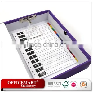 New Design Color Kraft Cover File Boxs thumbnail-6