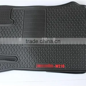 Carpet/Rubber Car Floor Mats Wagon Mat Black 5pk for Benz W210 thumbnail-2