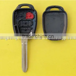 New 3+1buttons Remote Car Key Fob Control for Toyota Prius Key Shell thumbnail-5