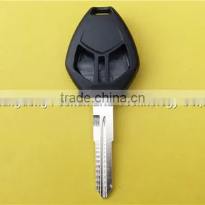 Blank Replacement 2 Buttons Uncut Right Groove Blade Remote Key Blank Mistubishi Car Key thumbnail-3