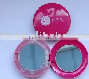 Plastic Round Shape Makeup Mirror With LED Light thumbnail-1