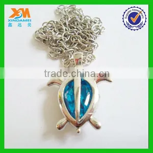 Metal Animals Turtles Diamond Necklace thumbnail-2