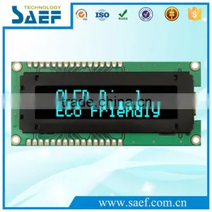 2.26 Inch OLED Module OLED Panel Blue Character thumbnail-1