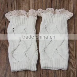 Free Shipping Baby Heated Leg Warmer Infant Crochet Knitted Top Leg Warmer thumbnail-3