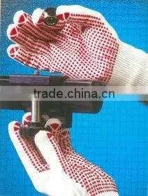 PVC DOTTED HAND GLOVES (SSS-1040) thumbnail-1