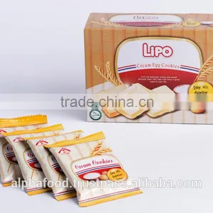LIPO EGG 100G/BOX CREAM COOKIES - DELICIOUS TASTE COOKIES thumbnail-2