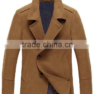 Woolen Mens Fashion Winter Coat 2014 thumbnail-1
