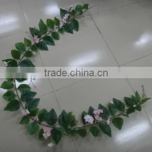 Artificial Hanging Rattan Wall Plant for Indoor Decoration thumbnail-3