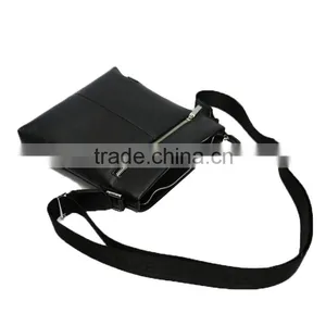 Newest Shoulder Bag Black Genuine Leather Bag Briefcase for Men thumbnail-3