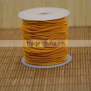 Black Thin Elastic Round Cord thumbnail-3