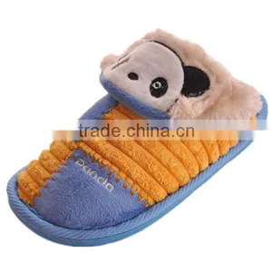 Colorful Indoor Winter Slipper Quiet Shoes For Child thumbnail-3