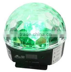 Top Quality Pro Color Changing Hanging Ball Lighting RGBWYP 6PCS 3W Crystal Ball Rotating Color Light thumbnail-6