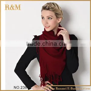 Custom Design Pashmina Lady Scarf Stock Online Wholesale thumbnail-1