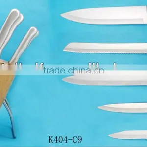 Supply Kitchen Knife in Wooden Block thumbnail-1