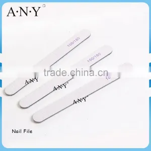 Nail Art Manicure Coarse Sand White Color Cheap Price High Quality Nail File 100/180 thumbnail-1