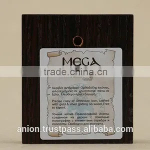 Greek & Russian Orthodox Wooden Icon. Annunciation. Small Size thumbnail-5