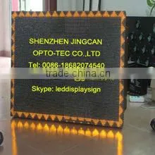 Outdoor Waterproof P10 Single Yellow 55 Inch Outdoor Led Advertising Scroll Display thumbnail-5
