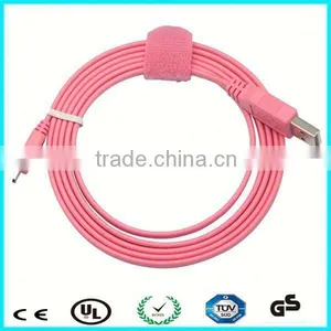 New Style High Quality 24awg Coiled Usb Charging Cable thumbnail-1