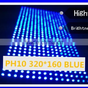 P10 Red/ Yellow/ White/ BLUE Color 320x160 Outdoor Module for Led Display Screen Water Proof thumbnail-1