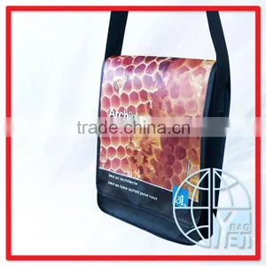 Fashion pp Non Woven Messenger Bag thumbnail-1