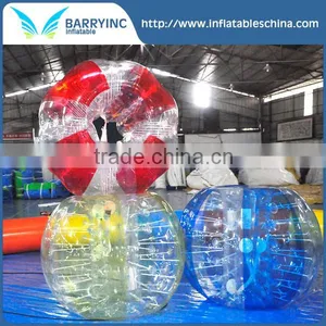 Thickness 0.8/1.0 mm TPU/PVC Human Sized Body Bubble Ball thumbnail-1