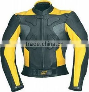 DL-1203 Leather Motorbike Jacket thumbnail-1