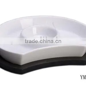 Porcelain Plate With Wooden thumbnail-1