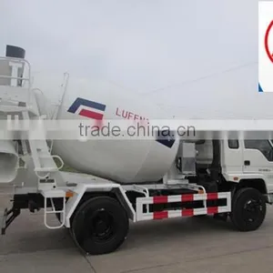 FOTON Brand FORLAND Chassis 4cbm Mini Concrete Mixer Truck for Sale thumbnail-3