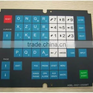 A98L-0001-0568#T Fanuc Used Cnc Turning Center Keypad Membrane thumbnail-1