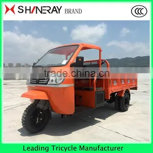 Heavy Duty Three Wheel Motor Truck Cargo Vehicle With Two Seats for Adult Tricycle thumbnail-2