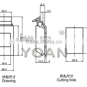 Plastic Slide Door Catch,higne thumbnail-4