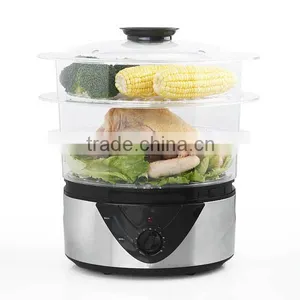 Home Electric 3-tier Steamer With CE,ROHS,ETL XJ-6K203 thumbnail-1