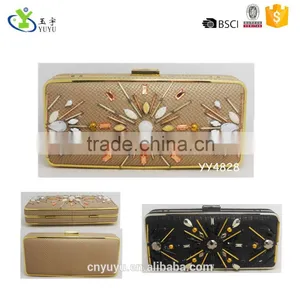 New Design PU Beaded Evening Bag thumbnail-1