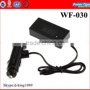 Mini Auto Digital LED Voltmeter Electric Car Voltage Gauge thumbnail-1
