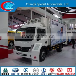 Mini Refrigerated Cold Room Van Truck Dongfeng Refrigerated Freezer Trailer 4*2 Refrigerated Ice Cream Truck thumbnail-2