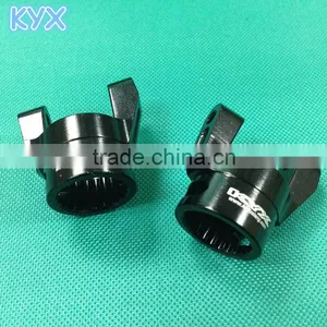 Kyx Billet Machined Alloy C Hub Carrier (2) for Axial Wraith Black thumbnail-1