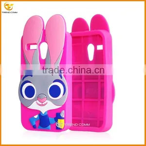 Cute Rabbit Silicon Case for Motorola G thumbnail-3