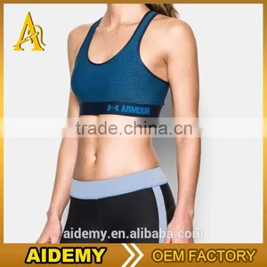 Wholesale Ladies Sports Bra Sports Wear Dry Fit Sports Bra Fitness Bras thumbnail-1