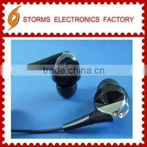 High Quality Fashion Metallic In-ear Oem Custom Earphones thumbnail-1