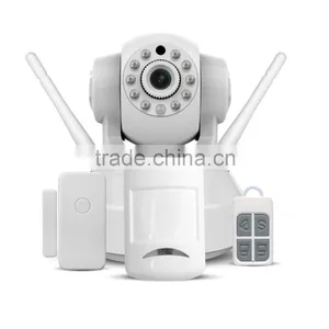 VStarcam 2015 720P ONVIF 2.4 RF433 Dual DBi Antenna Wifi Alarm Camera thumbnail-2