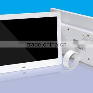 10 Inch Digital Photo Frame With Muti Function With Mirror Surface Frame thumbnail-1