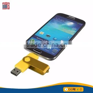 Promotional Gift OTG Smart Phone USB 3.0 Flash Drive for Phone and Tablet/PC thumbnail-3