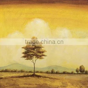 Wholesale Cheap Hot Handmade Abstract Trees Oil Painting thumbnail-1