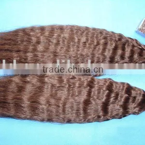 Brazilian Human Hai r- Pre-bonded Human Hair Extensions / Pre-glued / Pre-tipped Hair Extensions thumbnail-1